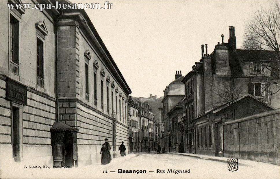 12 - Besançon - Rue Mégevand
